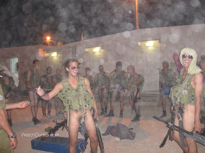 Sexy military men naked